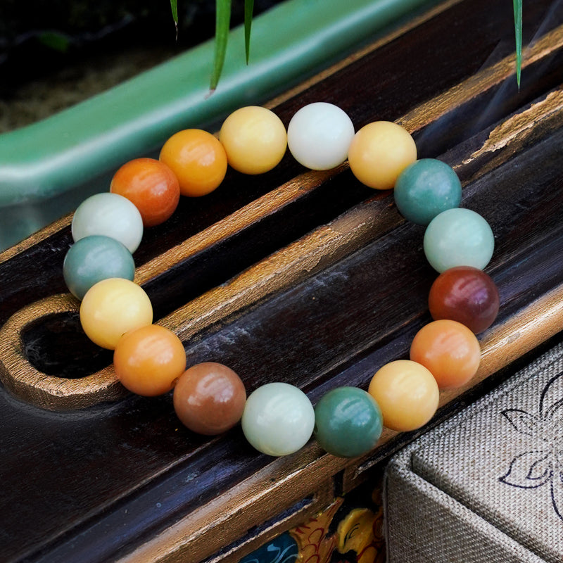 Multi Treasure Bodhi Tree Bracelet Display