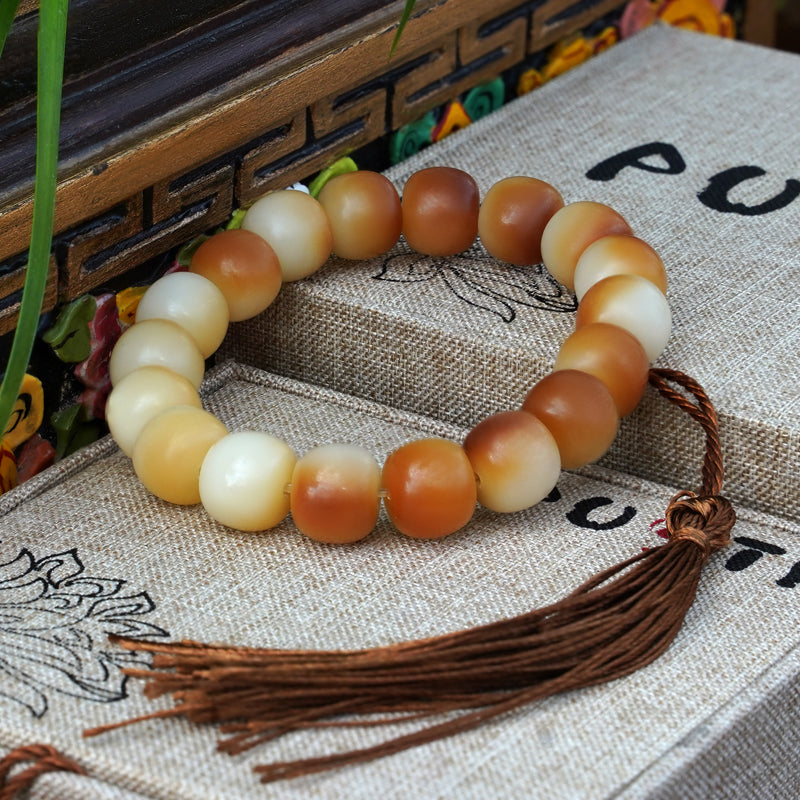 PUTI-Charcoal Bodhi Bracelet