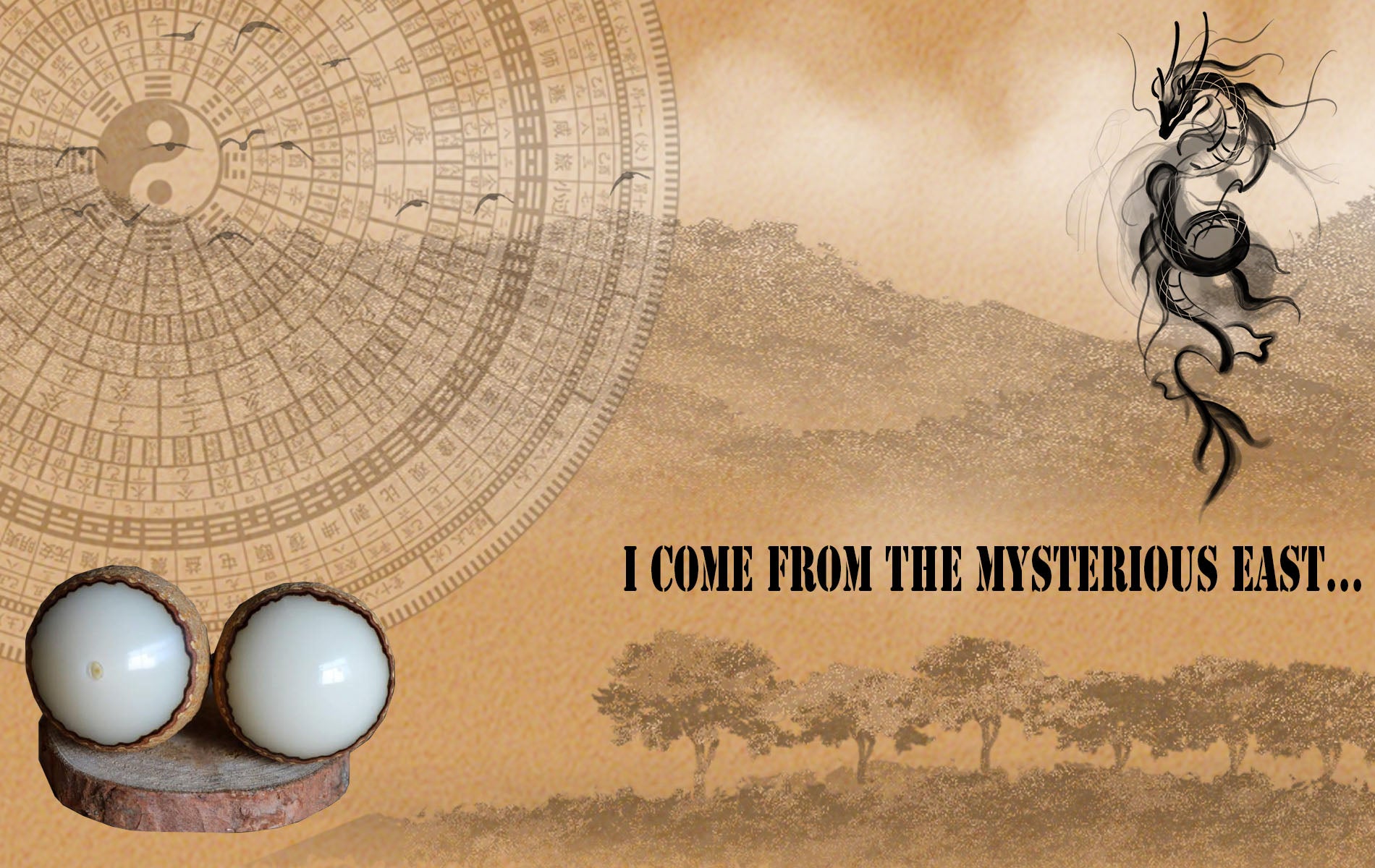 Explore the mystery of white jade bodhi in the I Ching Bagua！