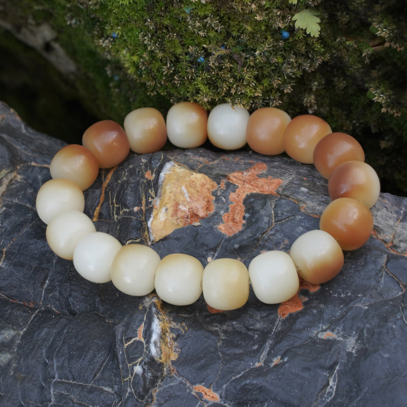 Charcoal Bodhi Bracelet