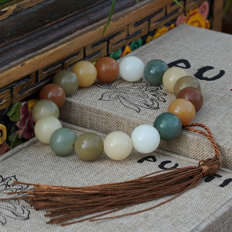 PUTI-Planet Round Bead Bodhi Bracelet
